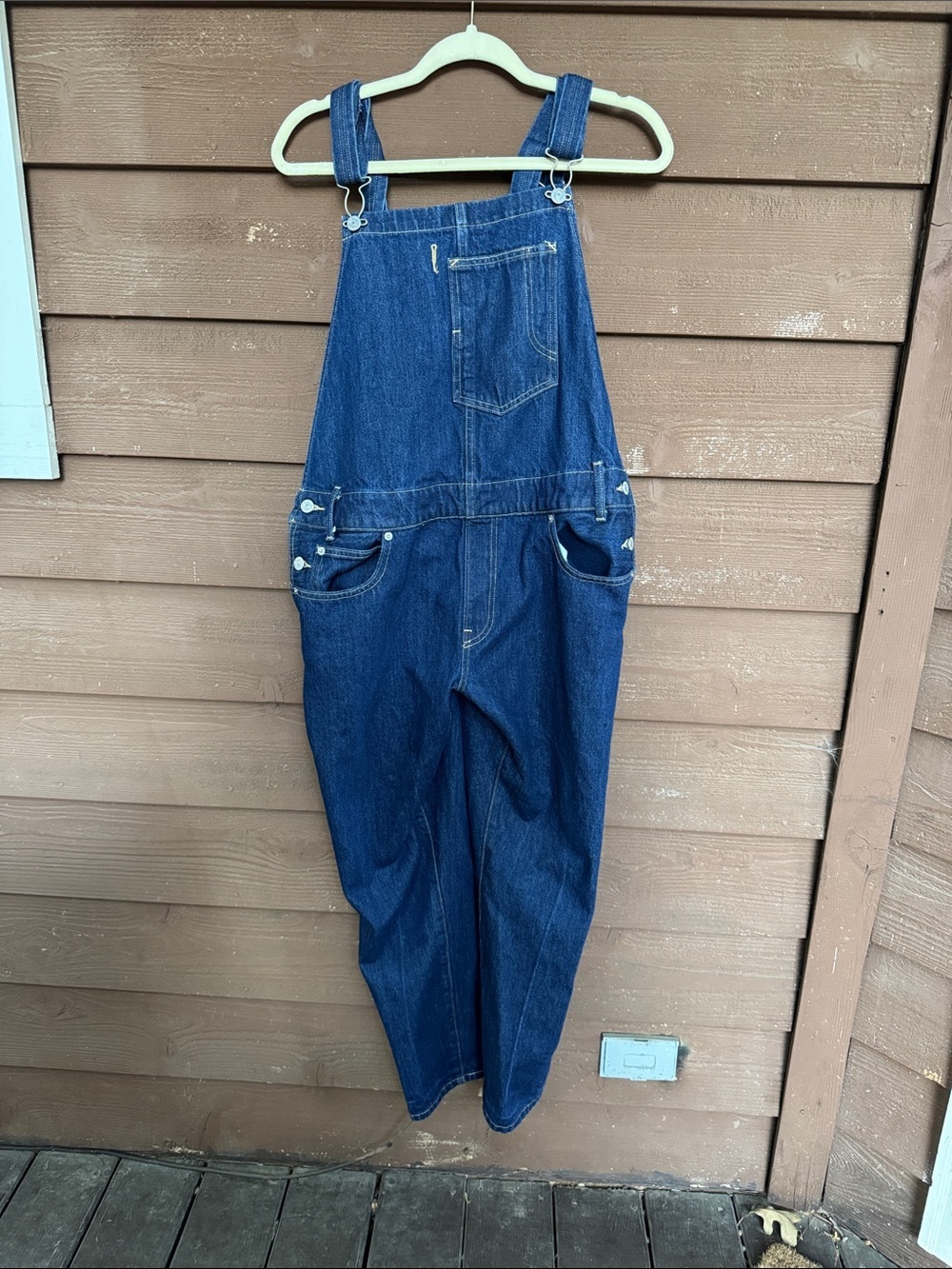 Levi's Dark Blue Denim Jeans with Leather Patch